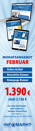 Monatsangebot Newsletter